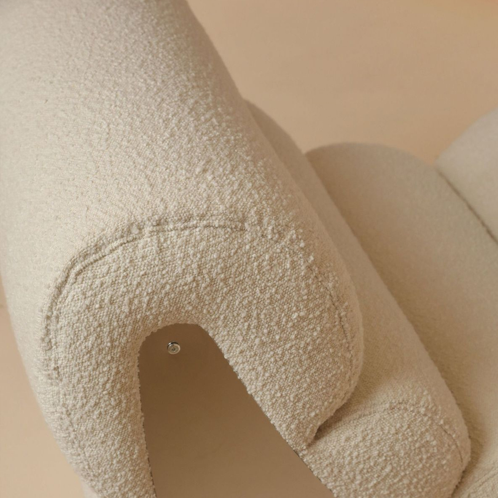 Кресло мягкое без подлкотников White Sheepskin Armchair