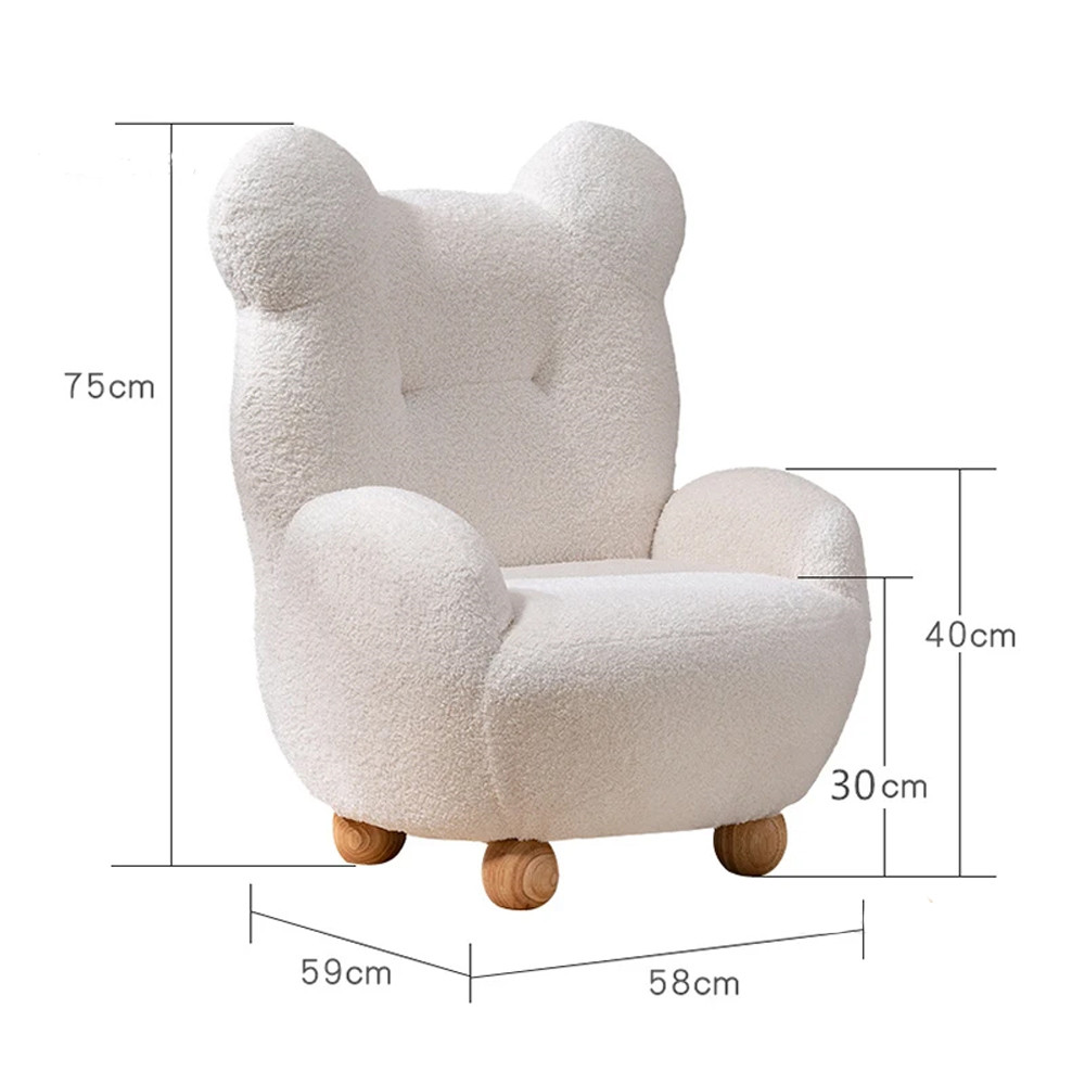 Кресло мягкое для детской Мишка Velvet Armchair Bear