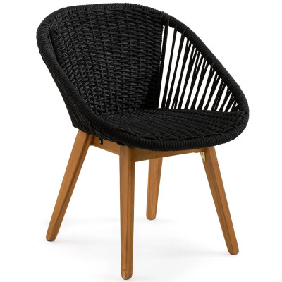 Кресло на ножках из массива акации Houle Chair