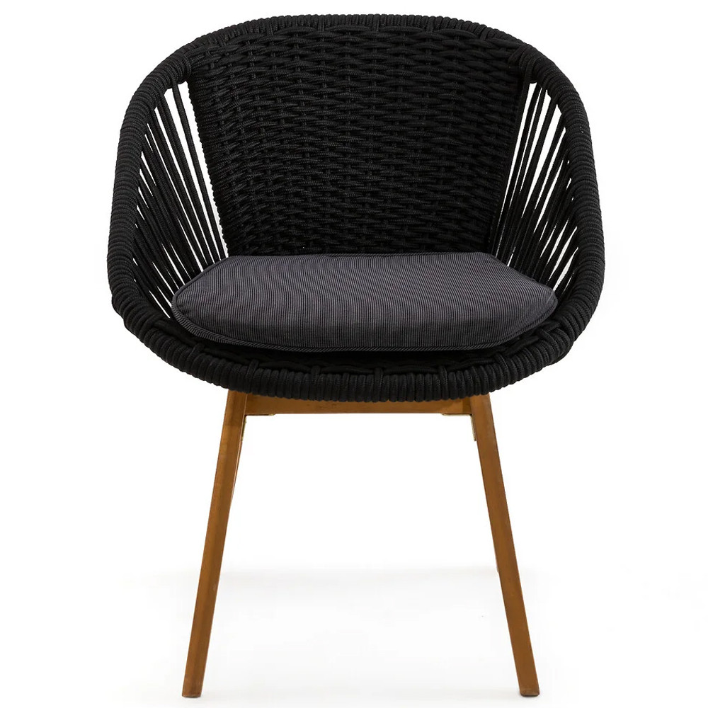 Кресло на ножках из массива акации Houle Chair