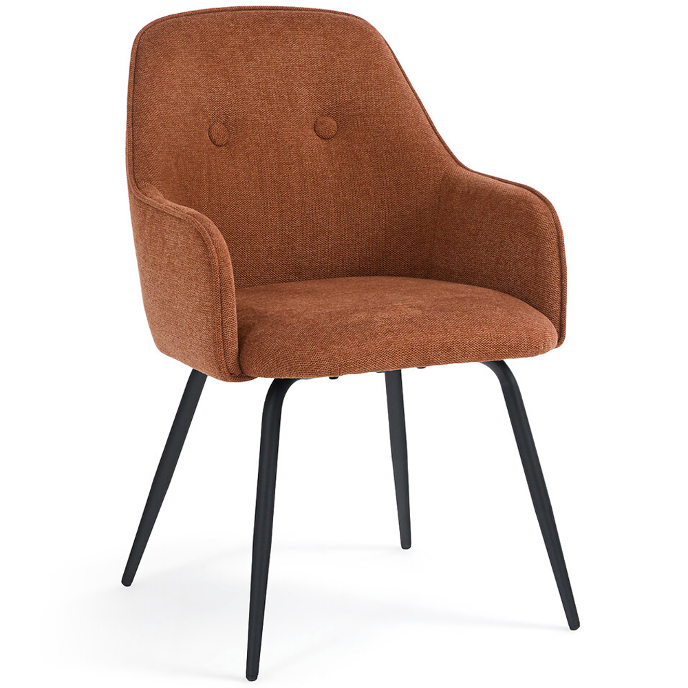 Кресло обеденное на металлических ножках Mazzi Chair
