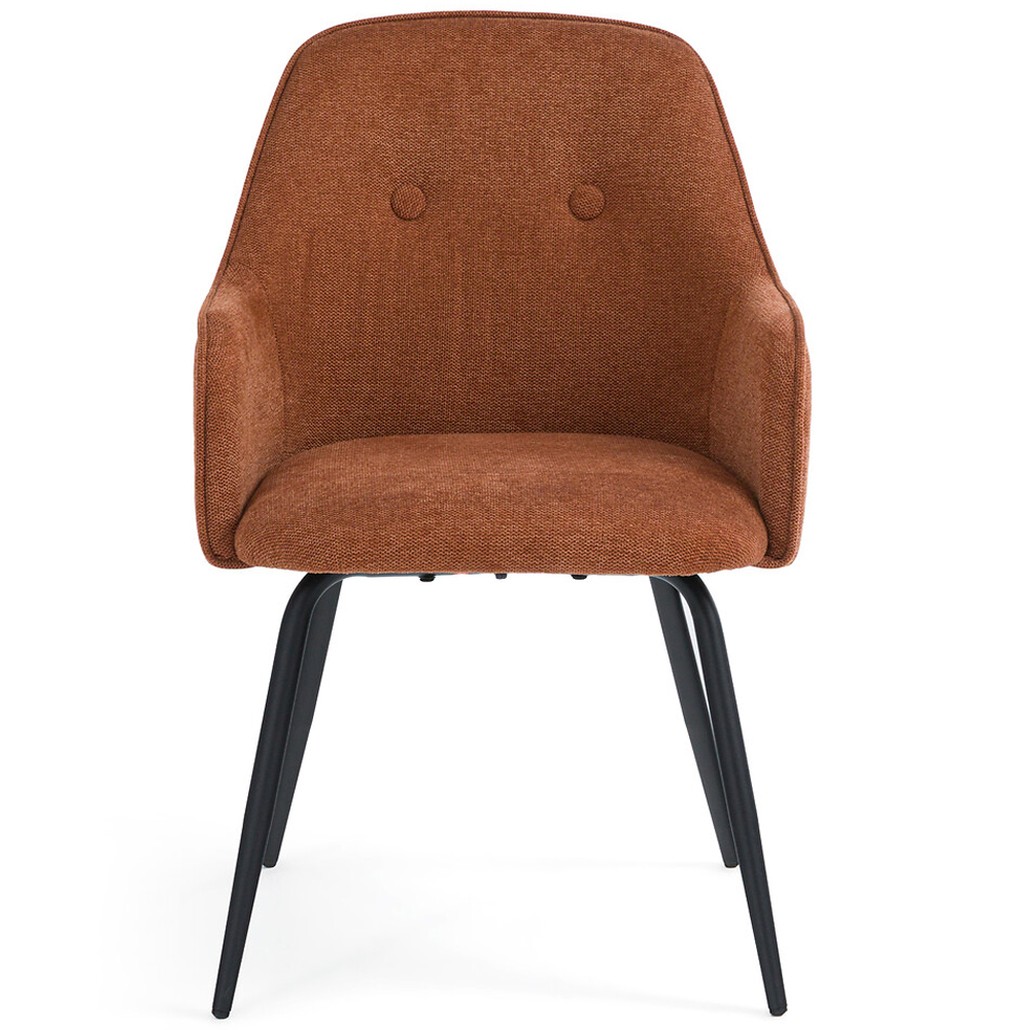 Кресло обеденное на металлических ножках Mazzi Chair