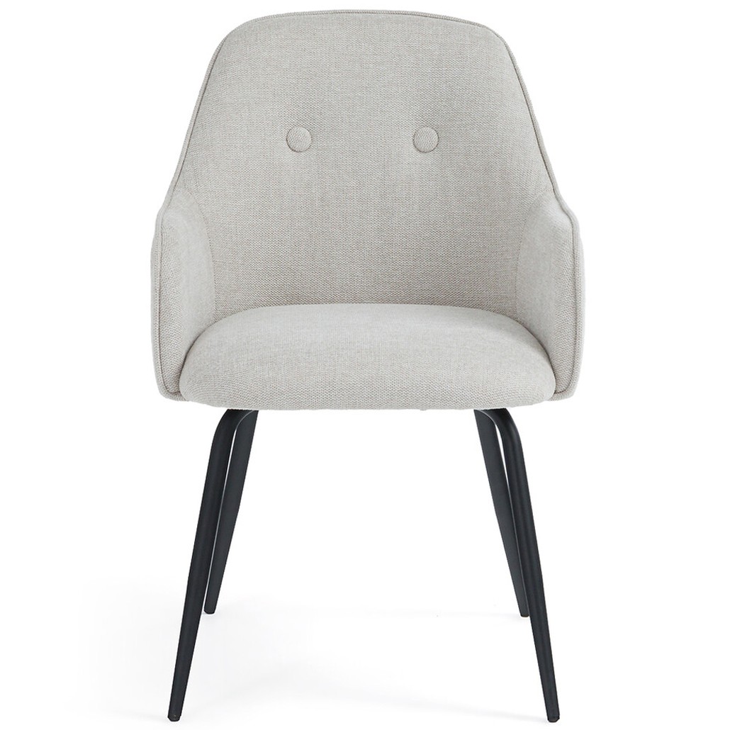 Кресло обеденное на металлических ножках Mazzi Chair