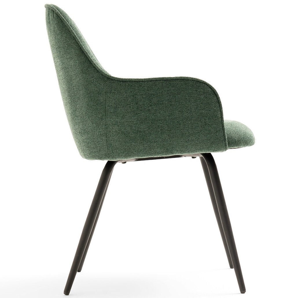 Кресло обеденное на металлических ножках Mazzi Chair