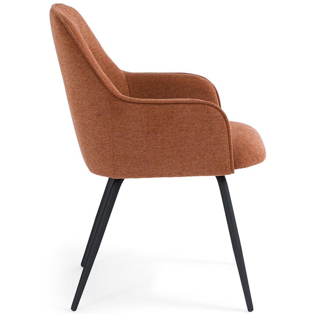 Кресло обеденное на металлических ножках Mazzi Chair