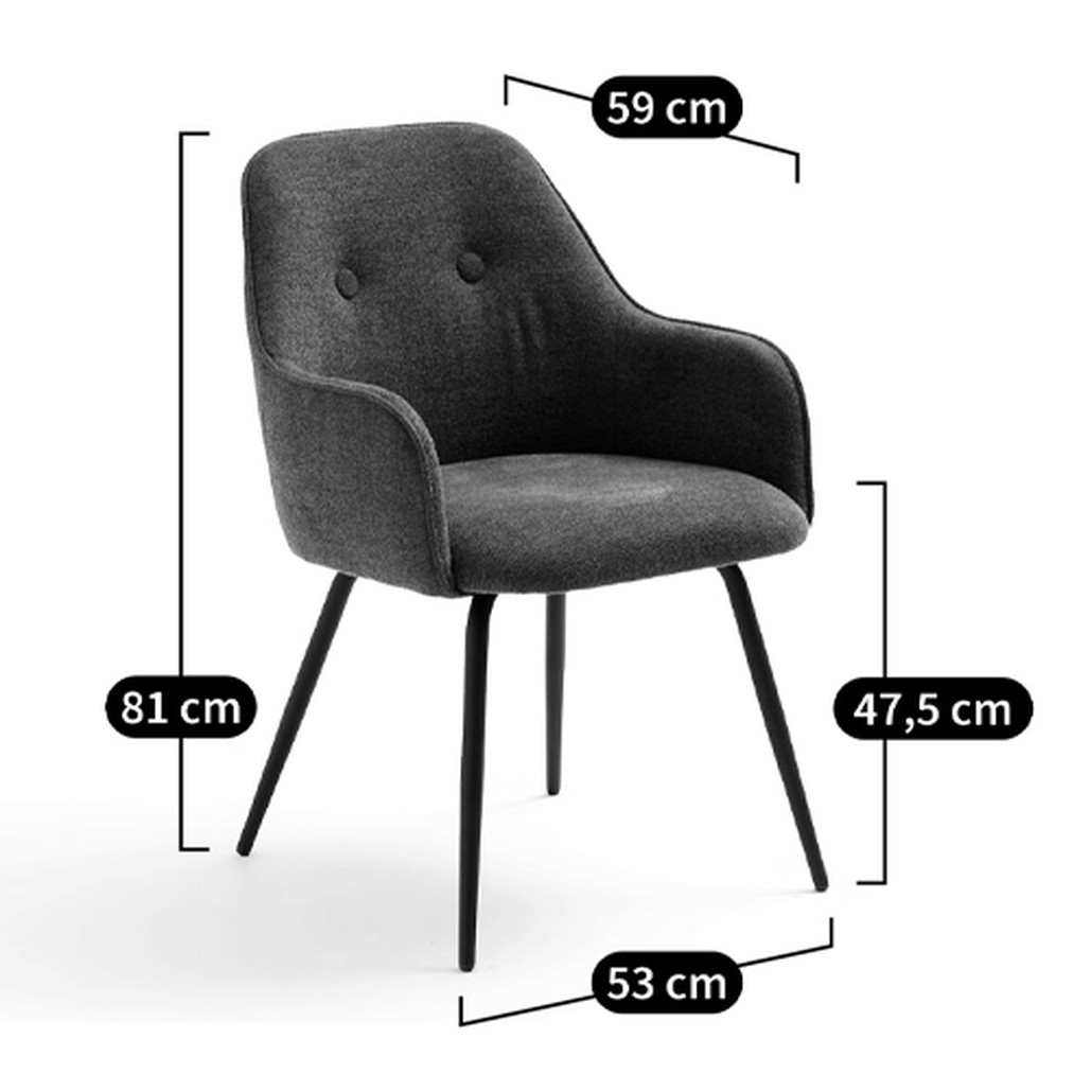 Кресло обеденное на металлических ножках Mazzi Chair