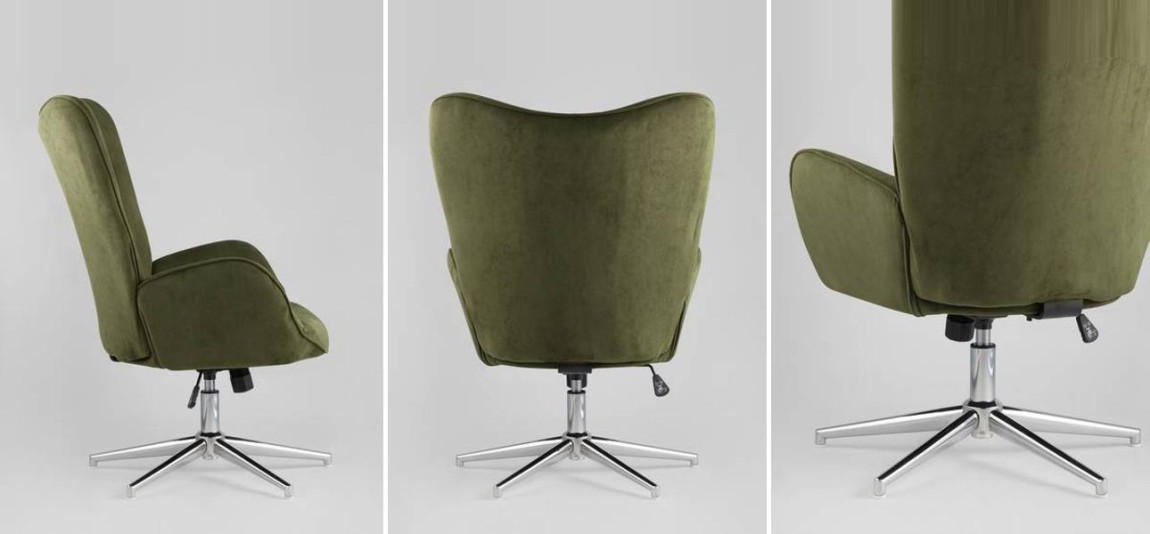 Кресло офисное Bacchus цвет хаки