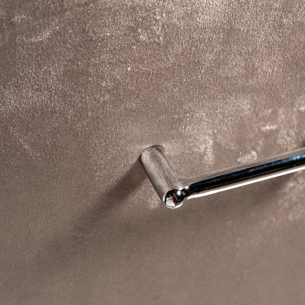 Кресло офисное с обивкой из серого велюра Stylish Velor Office Chair