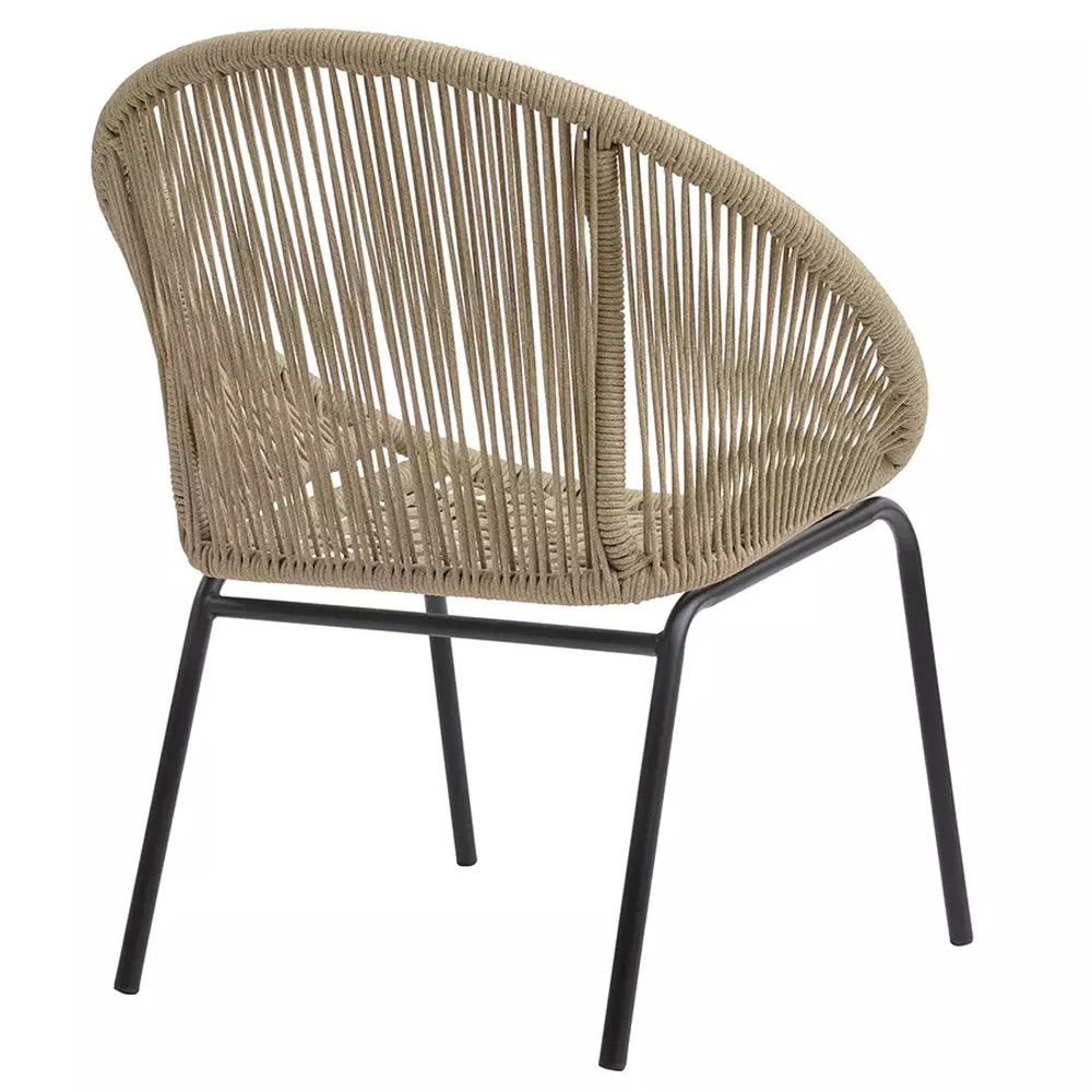 Кресло плетеное круглое Round Wicker Chair