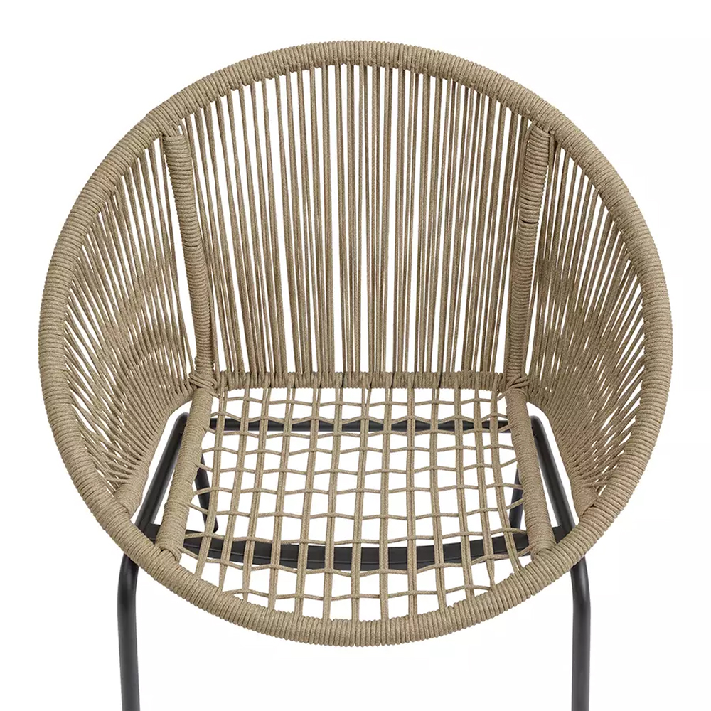 Кресло плетеное круглое Round Wicker Chair