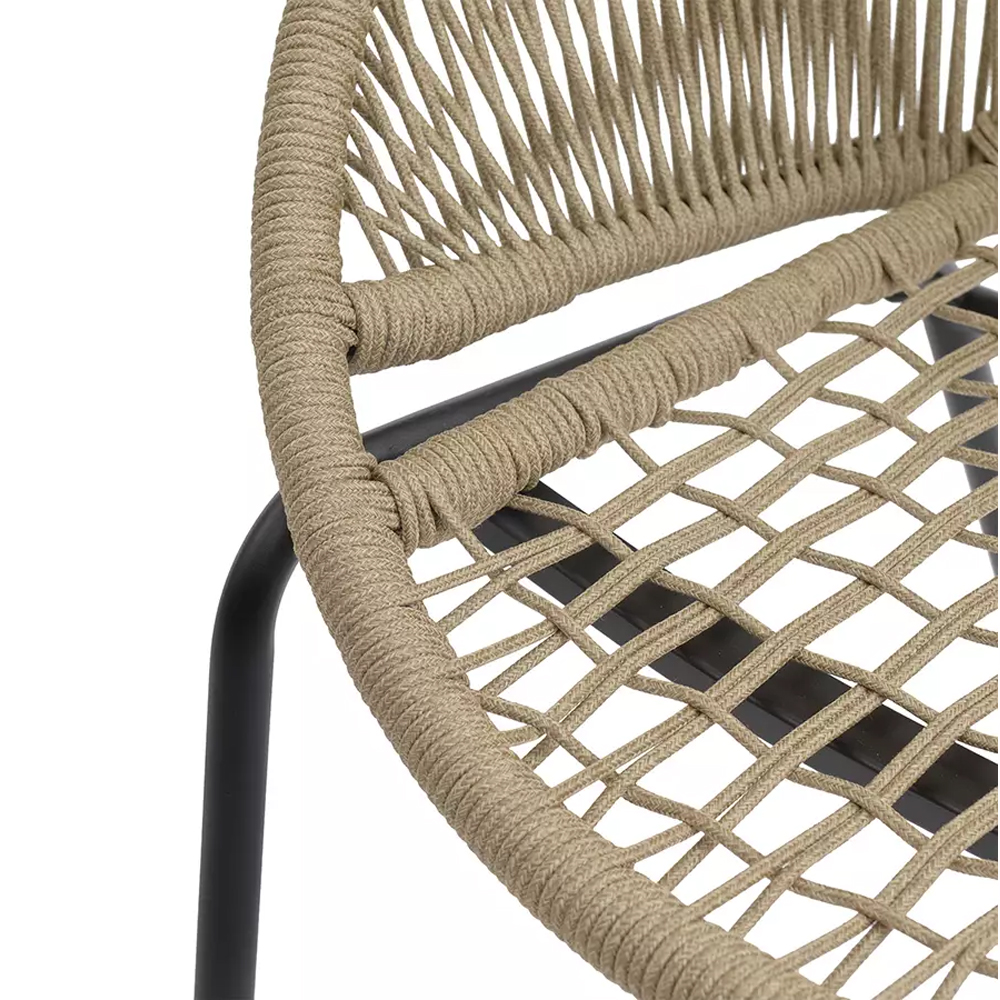 Кресло плетеное круглое Round Wicker Chair