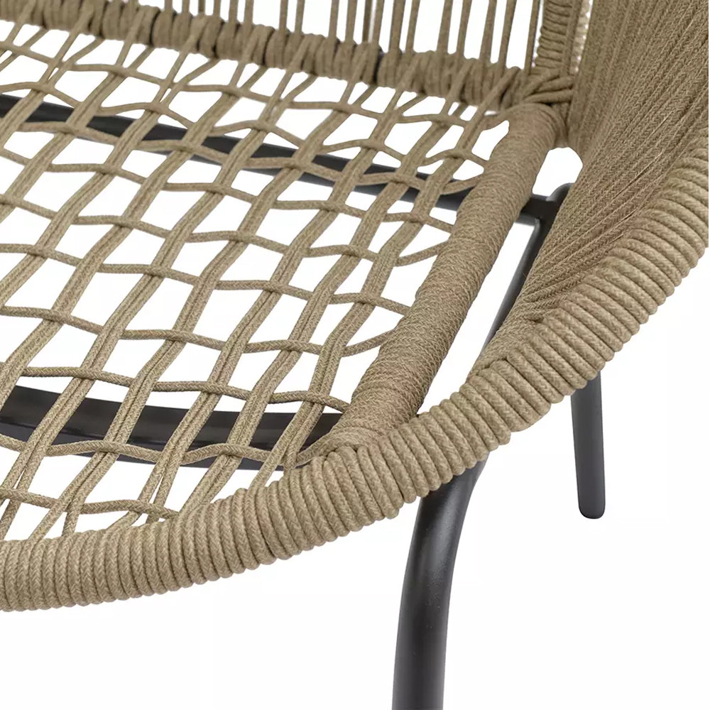 Кресло плетеное круглое Round Wicker Chair