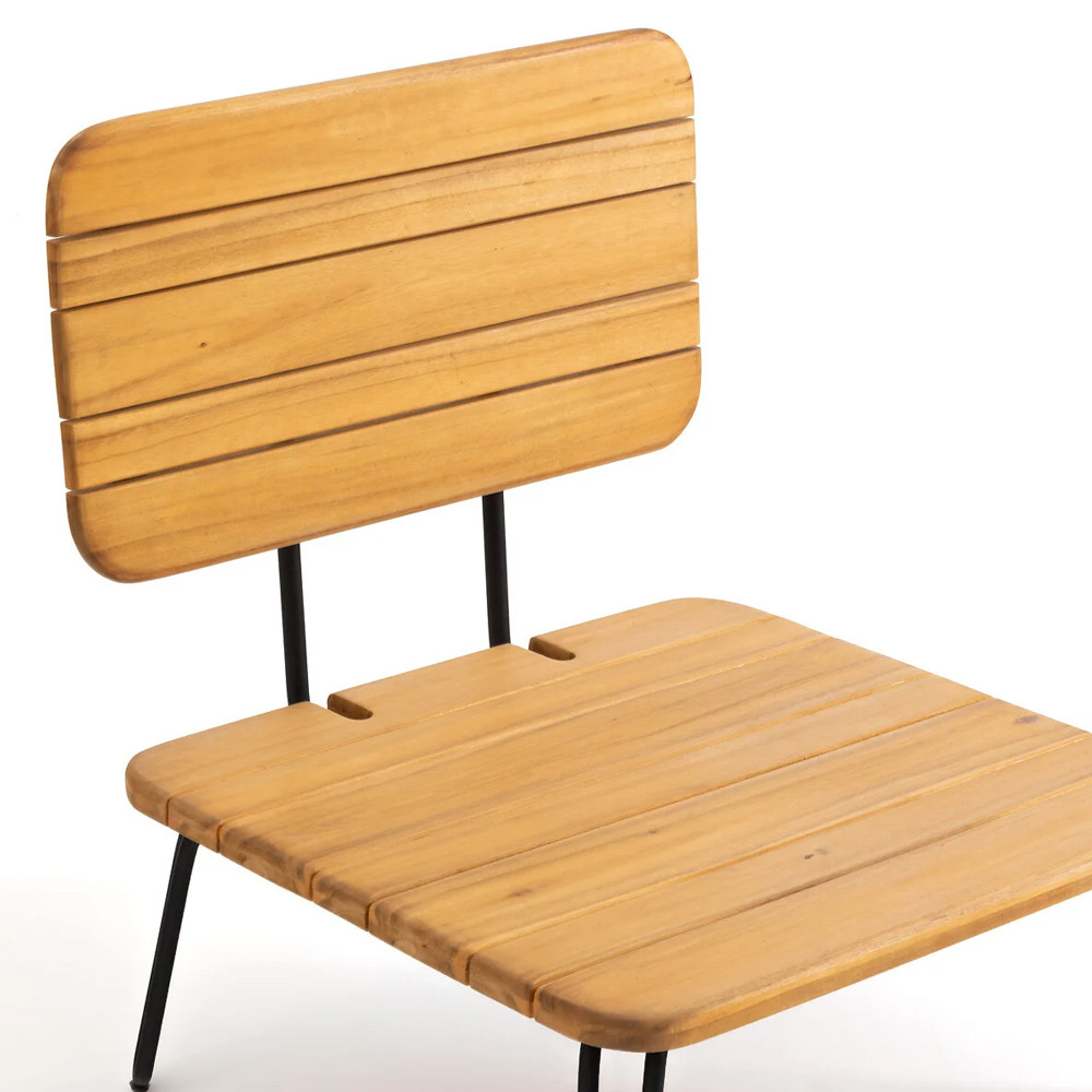 Кресло с каркасом из акации Hanley Wooden Chair