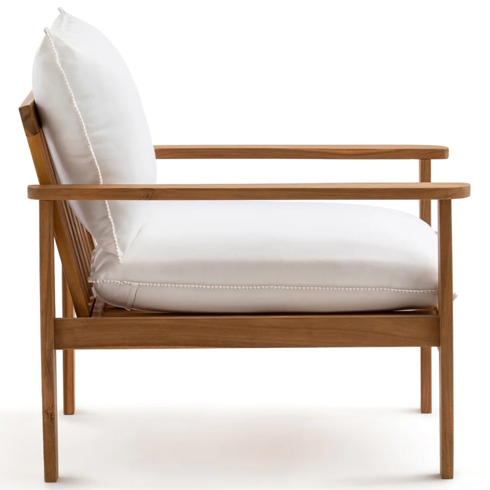 Кресло с каркасом из массива акации Melody Wooden Chair