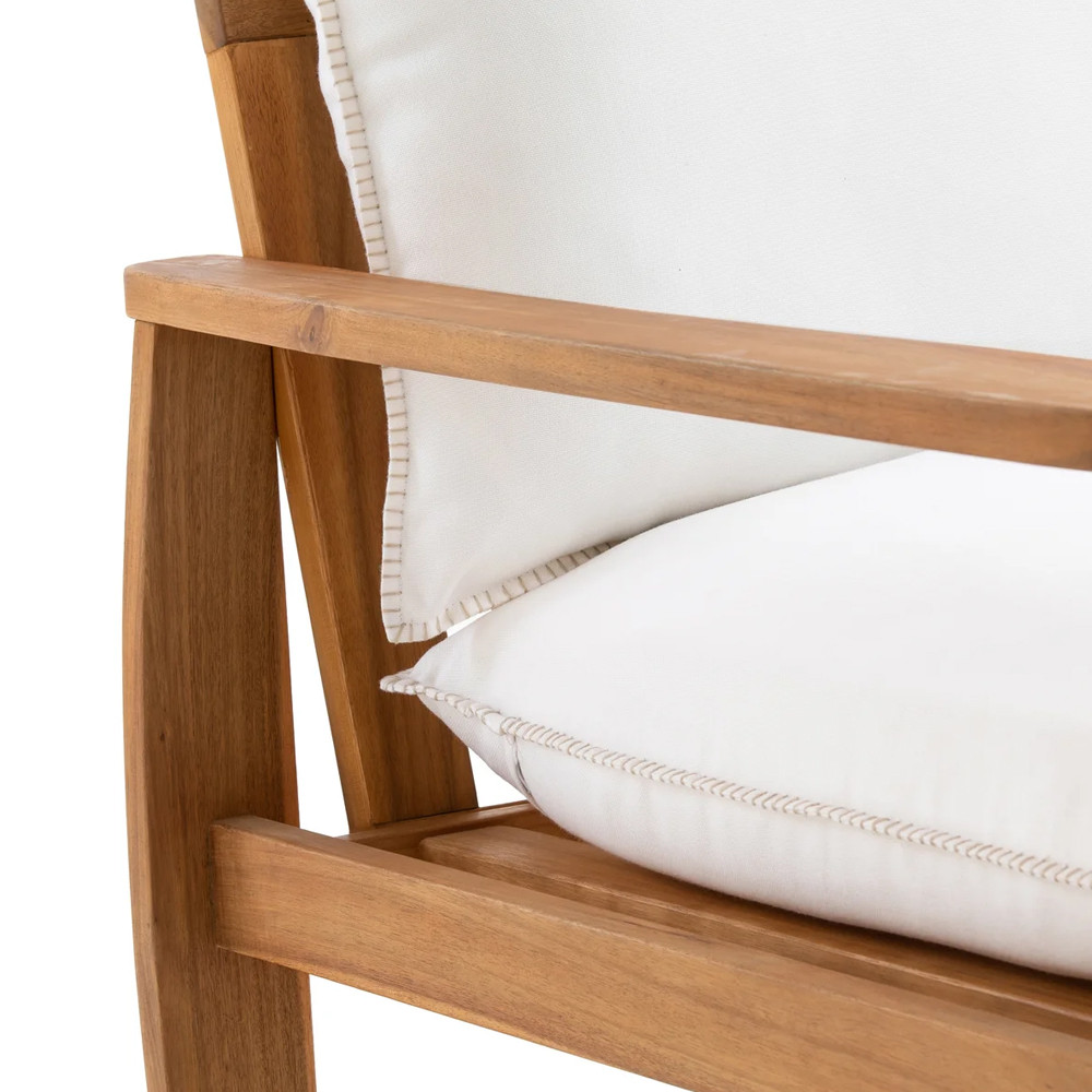 Кресло с каркасом из массива акации Melody Wooden Chair