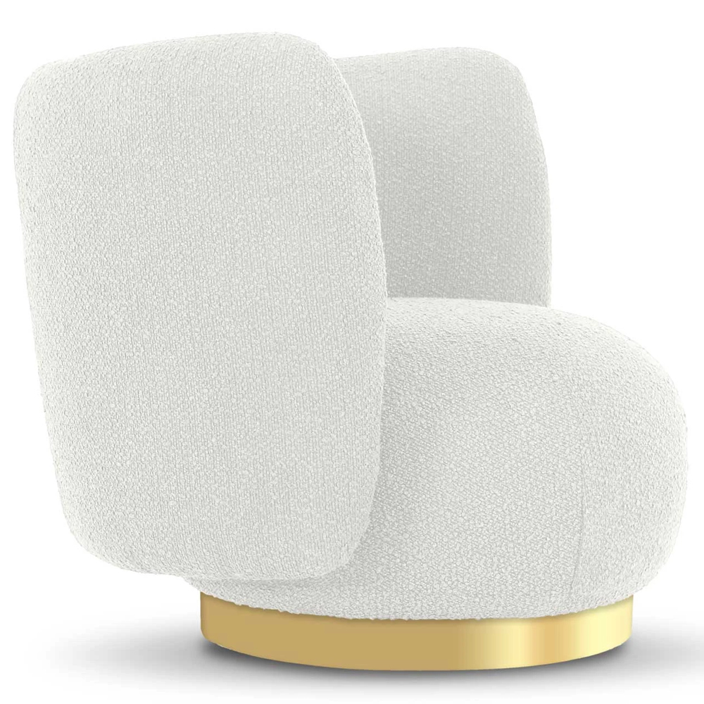 Кресло с обивкой букле Ambrose Boucle Armchair