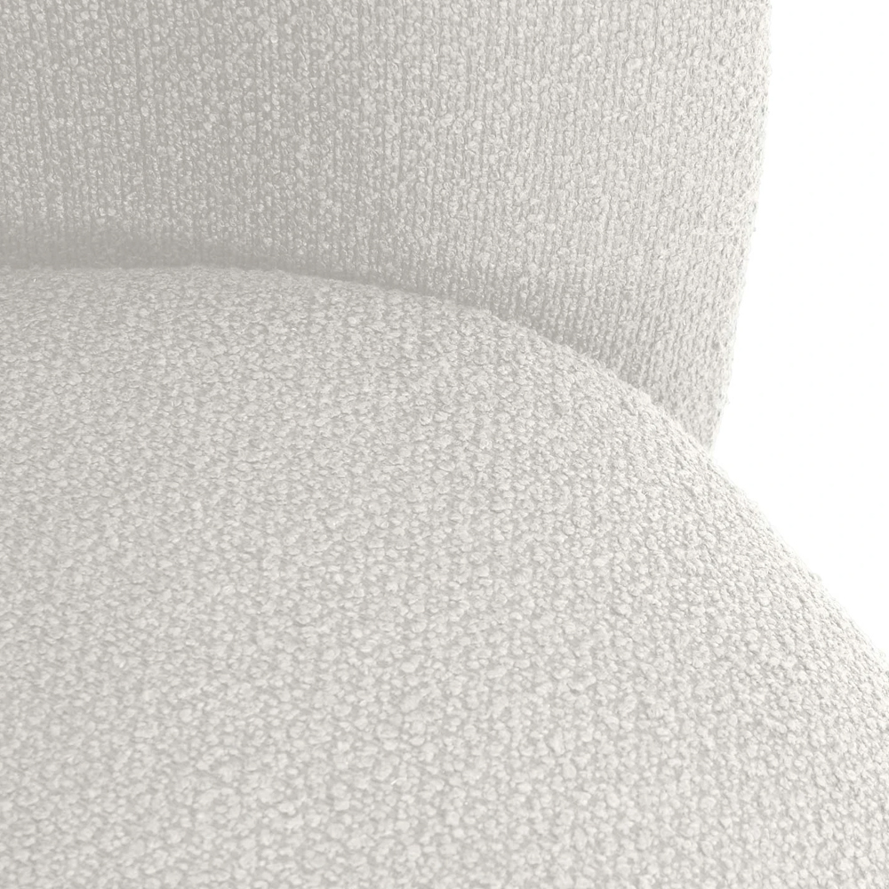 Кресло с обивкой букле Ambrose Boucle Armchair