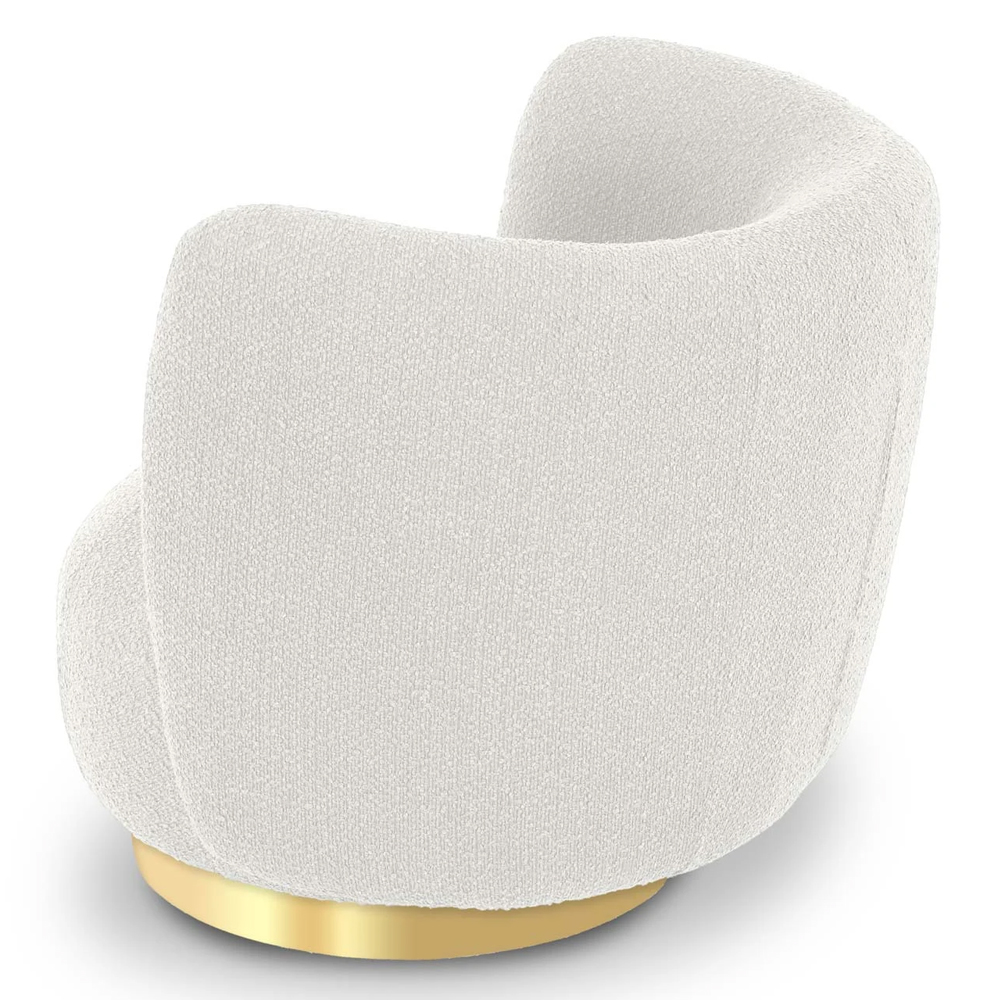 Кресло с обивкой букле Ambrose Boucle Armchair