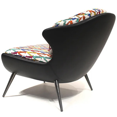 Кресло с цветным принтом Colorful Print Armchair