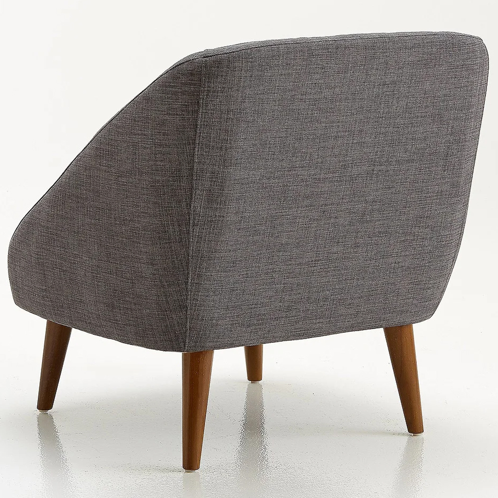 Кресло серое Pauley Grey Armchair