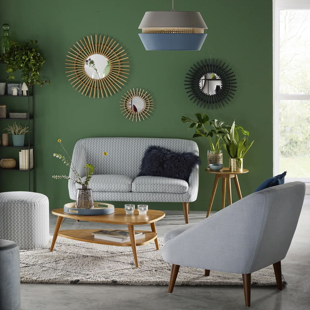Кресло серое Pauley Grey Armchair