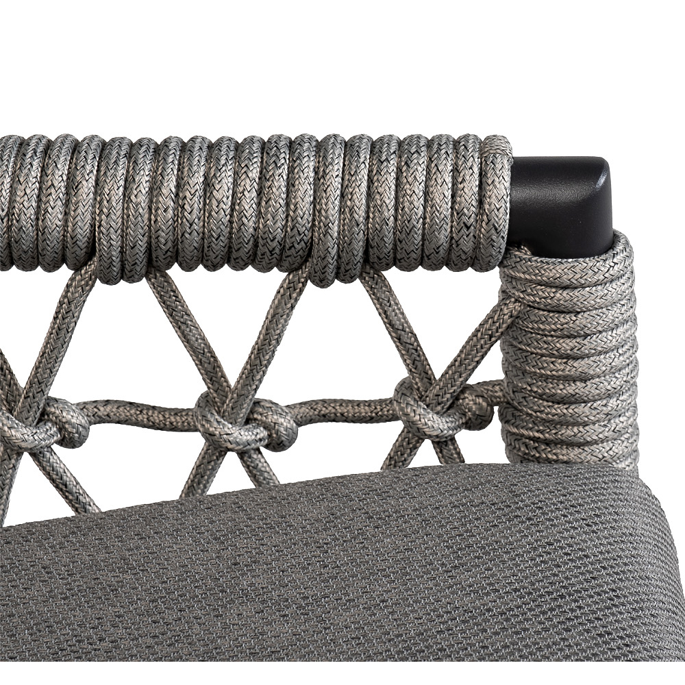 Кресло уличное темно-серое Street Bliss