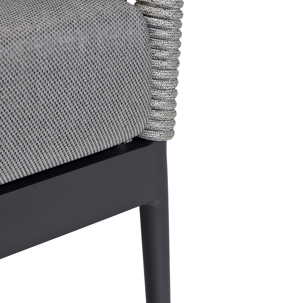 Кресло уличное темно-серое Street Bliss