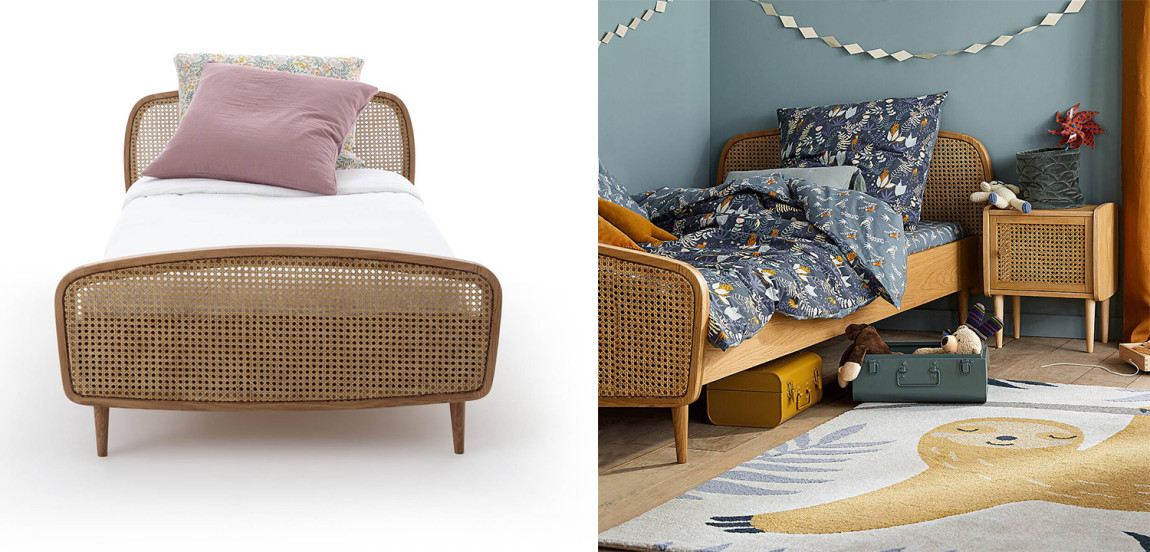 Кровать Morten Wicker Bed