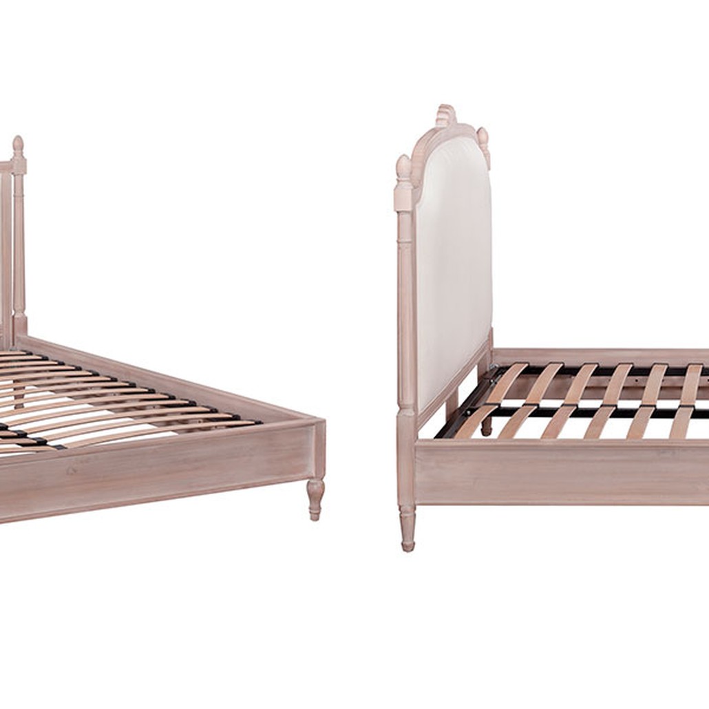 Кровать двуспальная с изголовьем Sarbona Wood