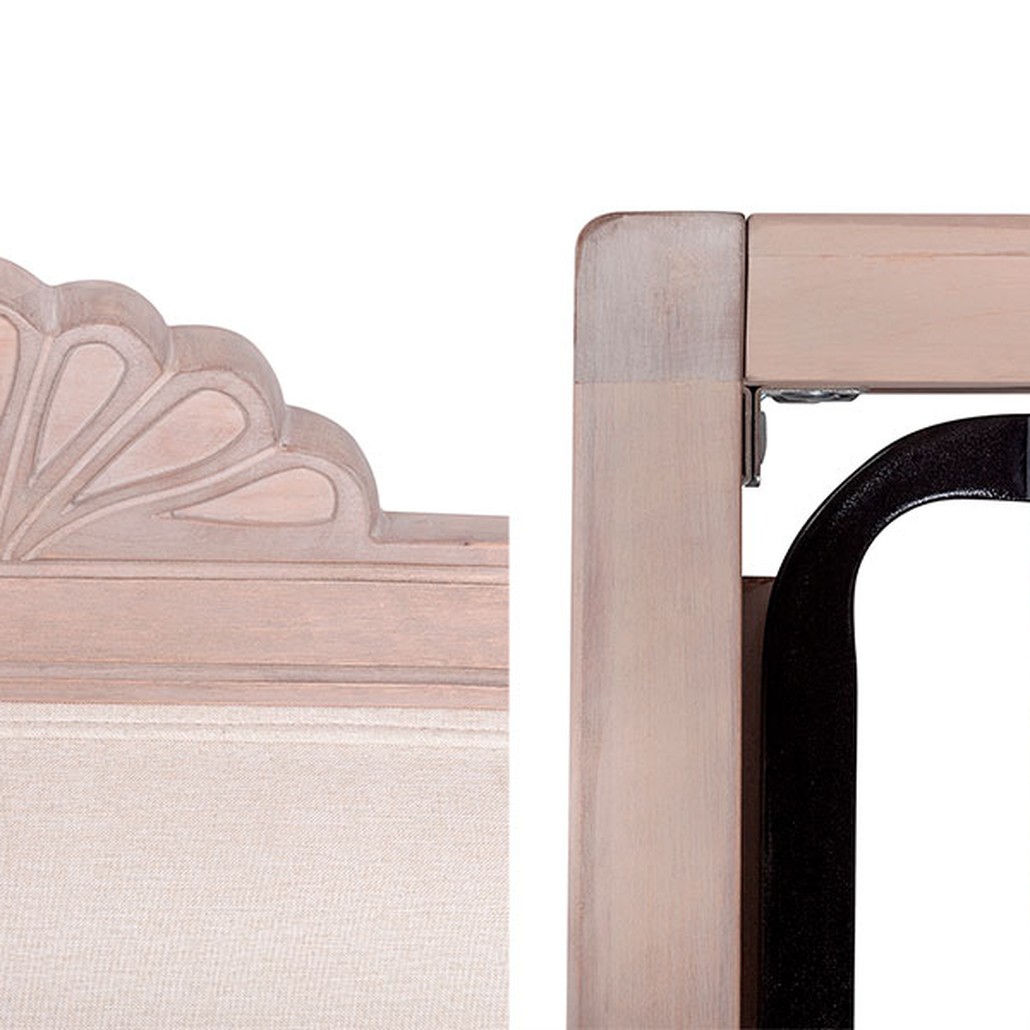 Кровать двуспальная с изголовьем Sarbona Wood