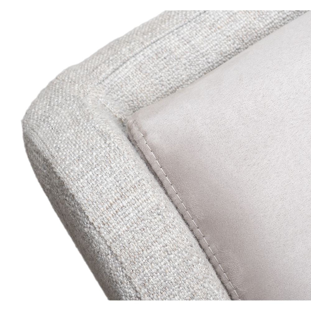 Кровать двуспальная серая Heart of the Bedroom