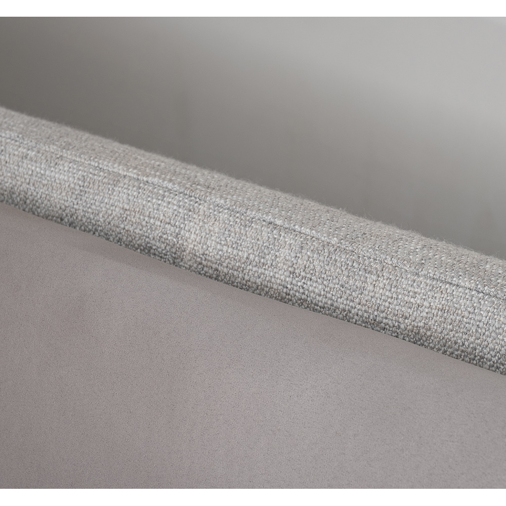 Кровать двуспальная серая Heart of the Bedroom