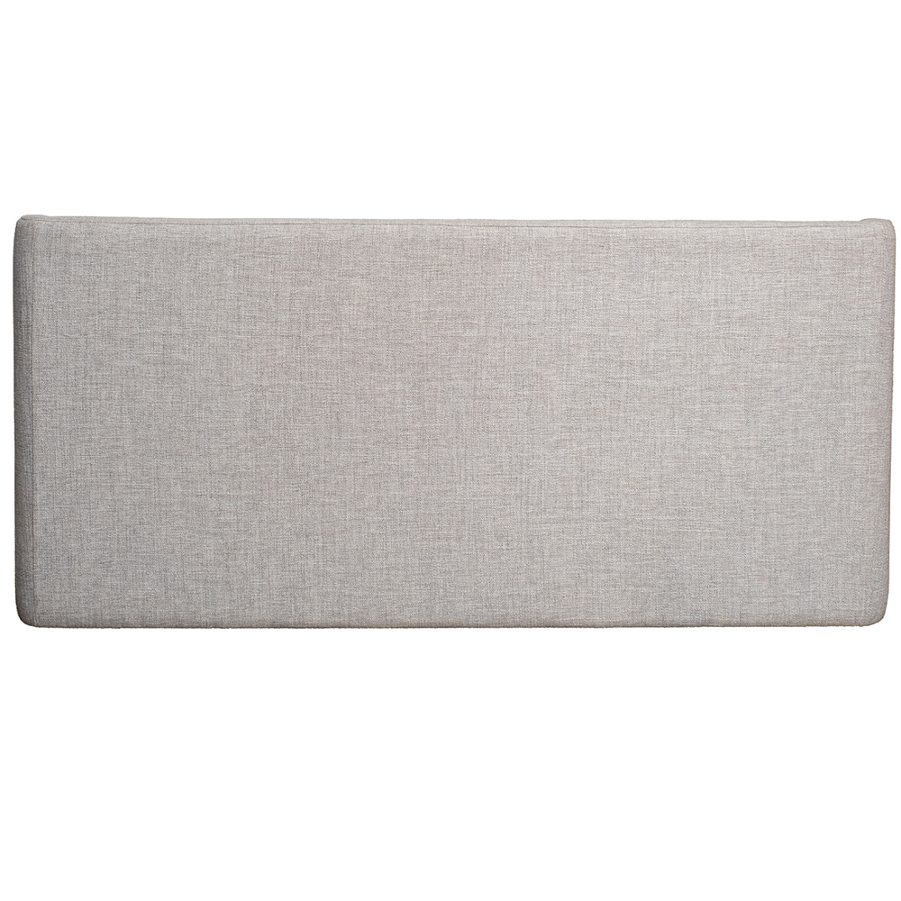 Кровать двуспальная серая Heart of the Bedroom