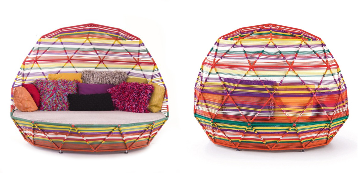 Кровать для улицы Moroso Day Bed Tropicalia