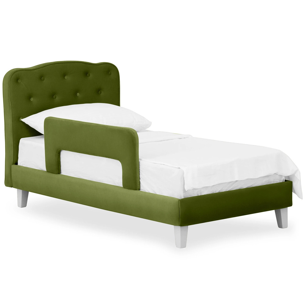 Кровать с мягким изголовьем Luna Palmer Bed