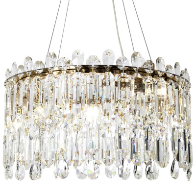 Круглая люстра с хрустальными подвесками Roul Crystal Round Chandelier