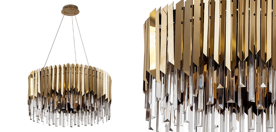 Круглая многоярусная  люстра Iroh Future