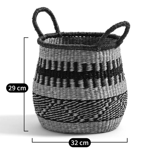 Круглая плетеная корзина Oyana Wicker Basket