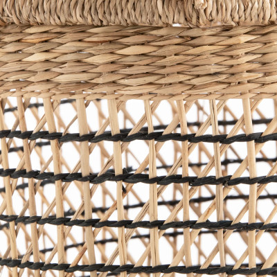 Круглая плетеная корзина Renee Wicker Basket