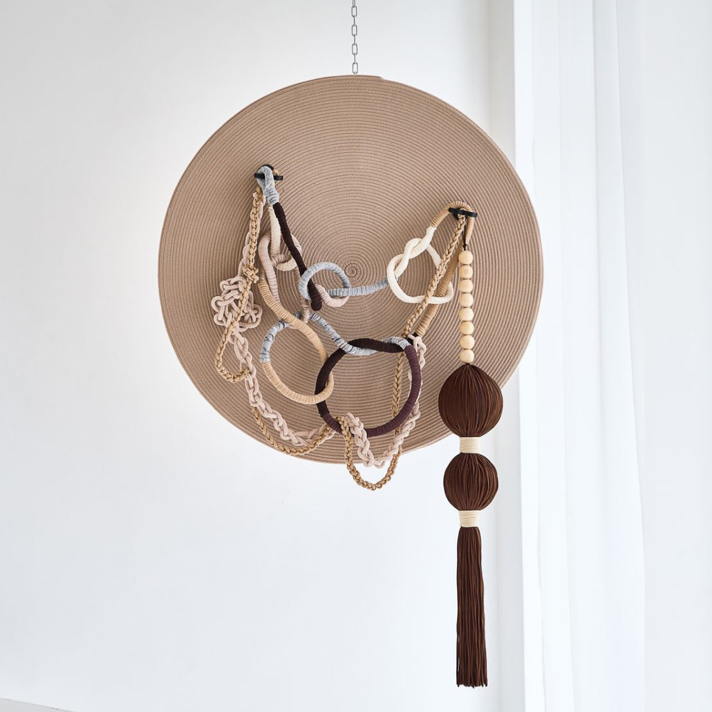 Круглое Дизайнерское Панно Дюна Round Panel Dune