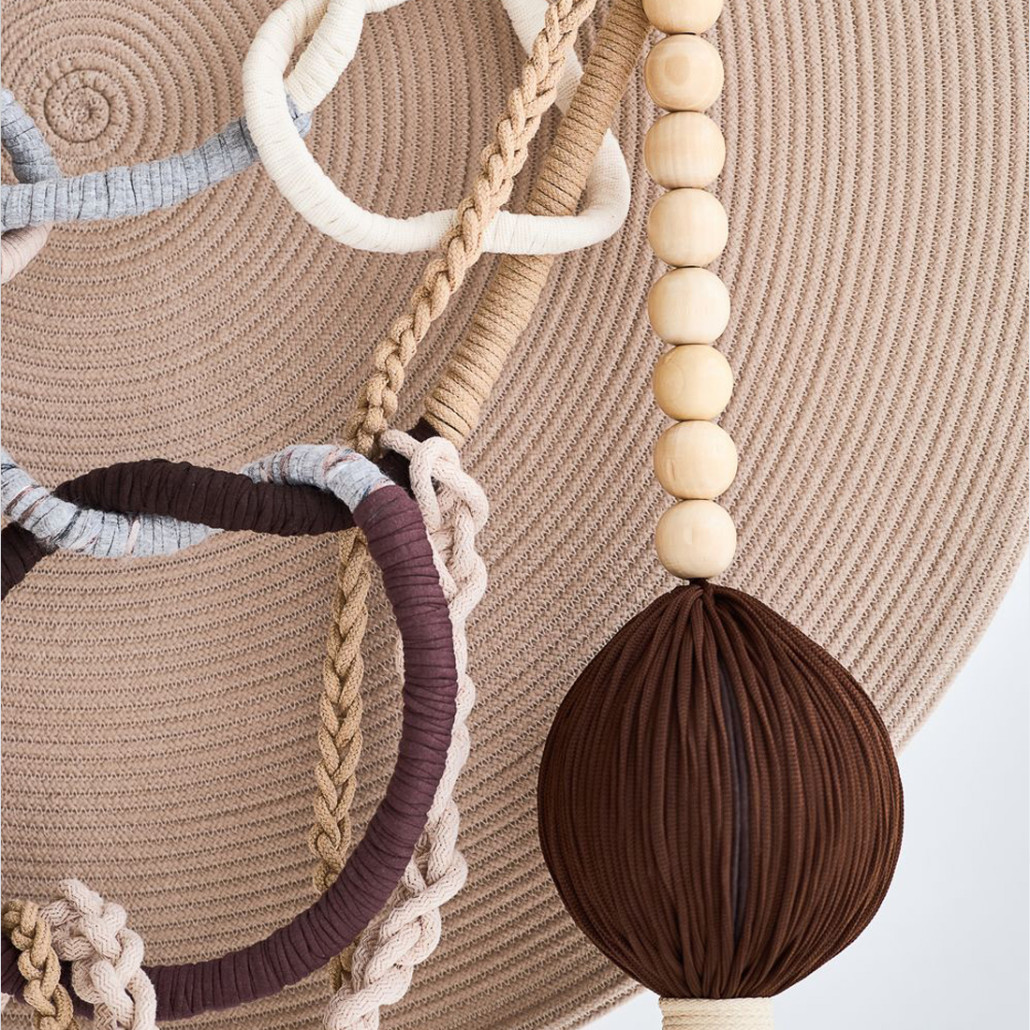 Круглое Дизайнерское Панно Дюна Round Panel Dune