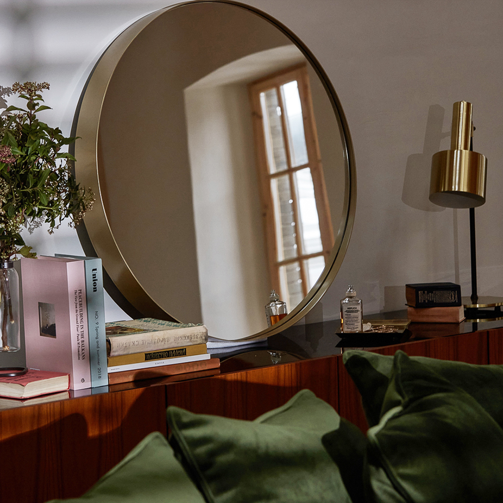 Круглое настенное зеркало Frontera Mirror