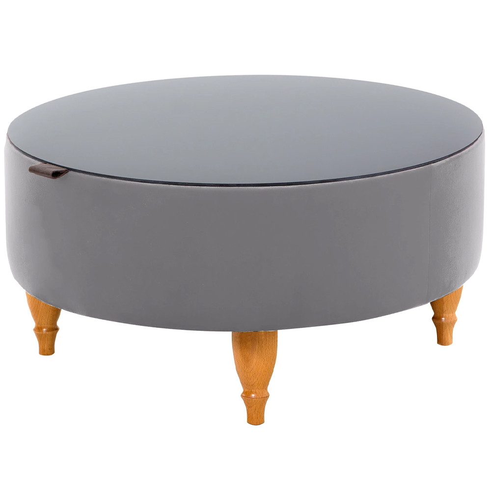 Круглый журнальный стол Garner Round Coffee Table Light