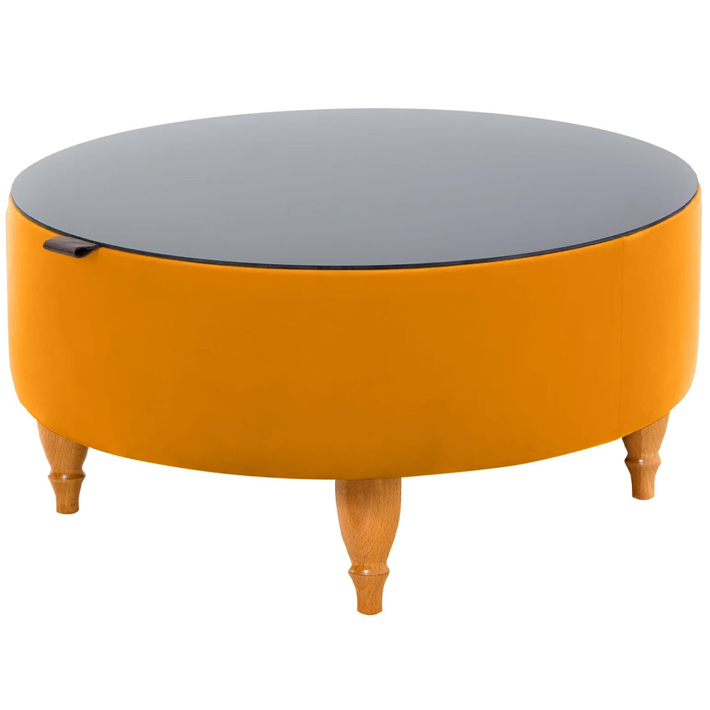 Круглый журнальный стол Garner Round Coffee Table Light