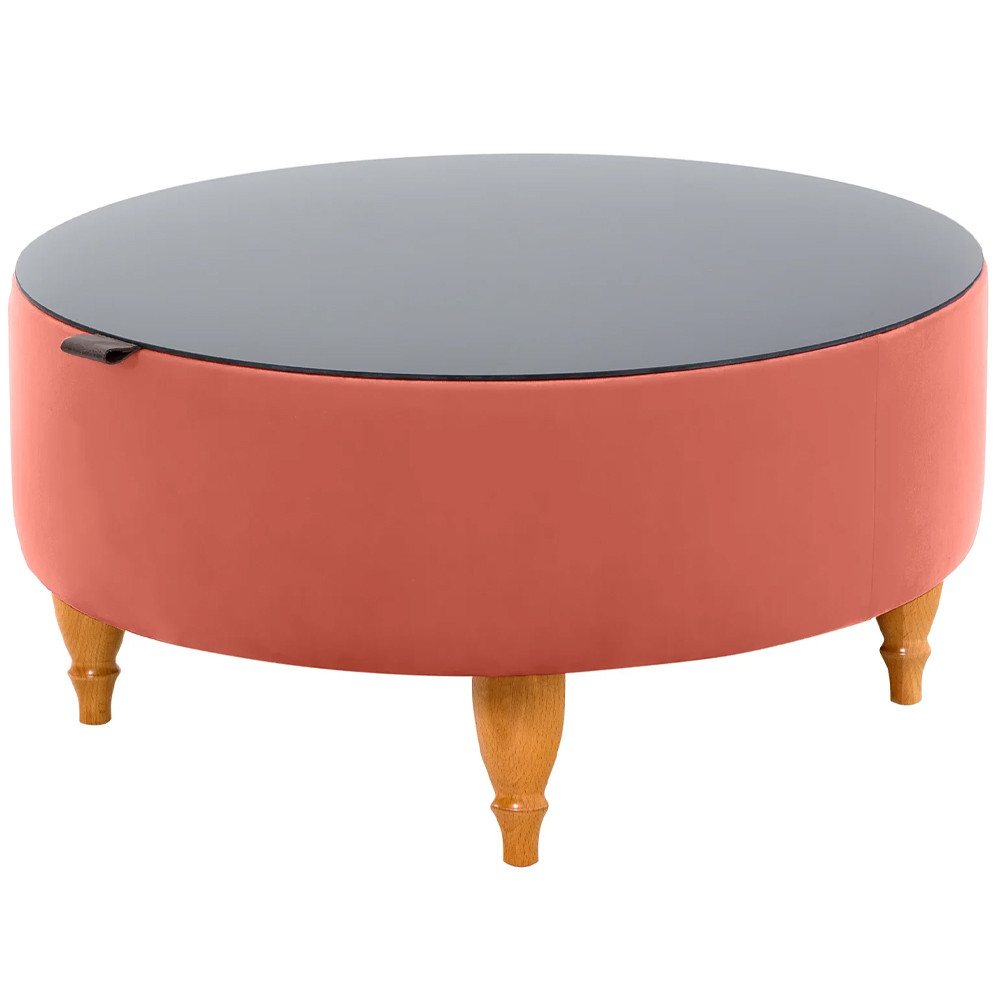 Круглый журнальный стол Garner Round Coffee Table Light