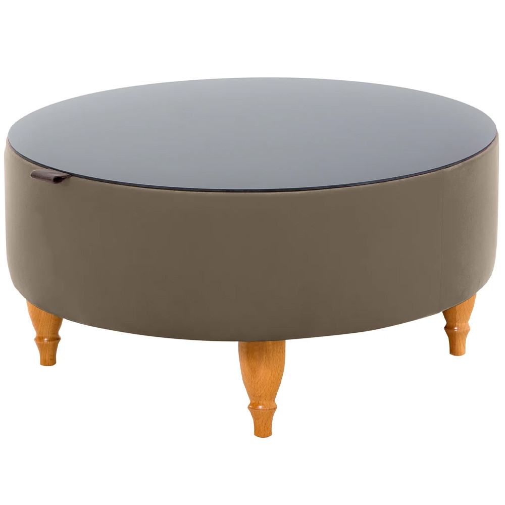 Круглый журнальный стол Garner Round Coffee Table Light