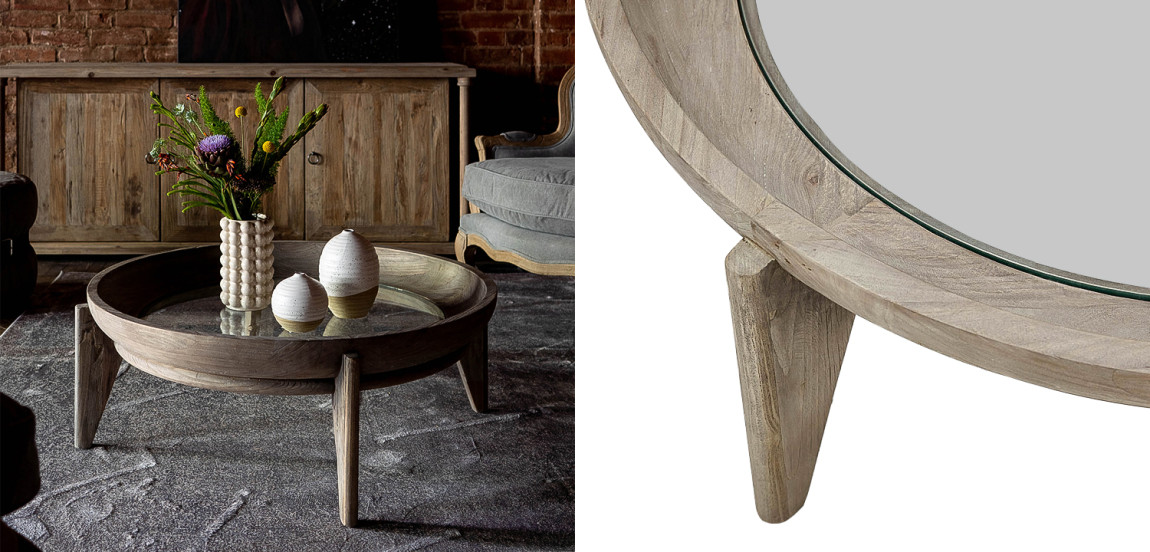 Круглый кофейный стол Imran Round Coffee Table
