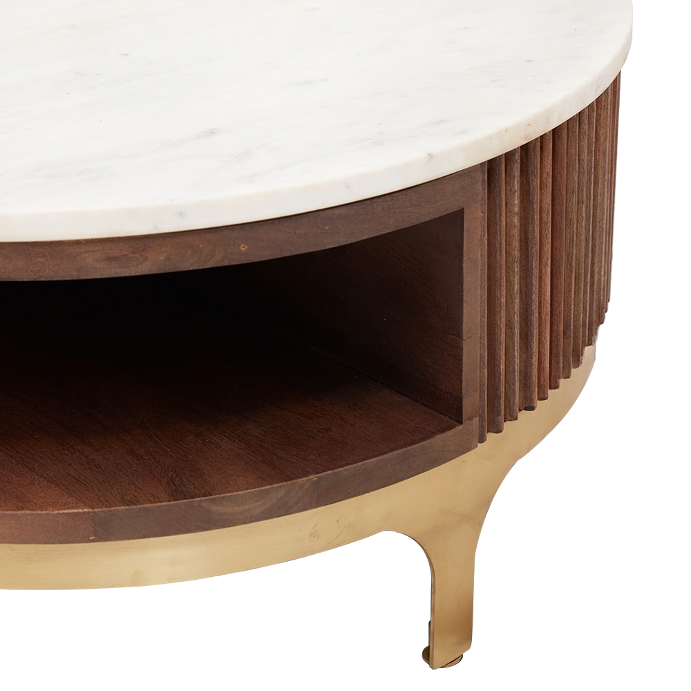 Круглый кофейный стол Sadie Round Coffee Table