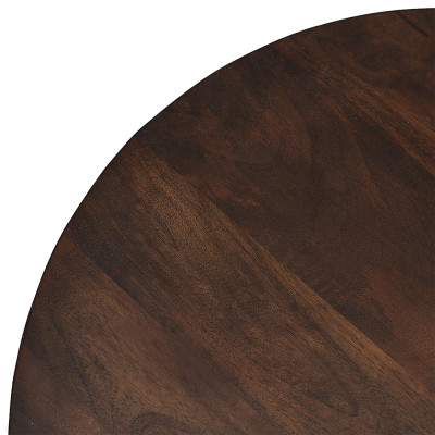 Круглый кофейный стол из массива акации Veras Coffee Table