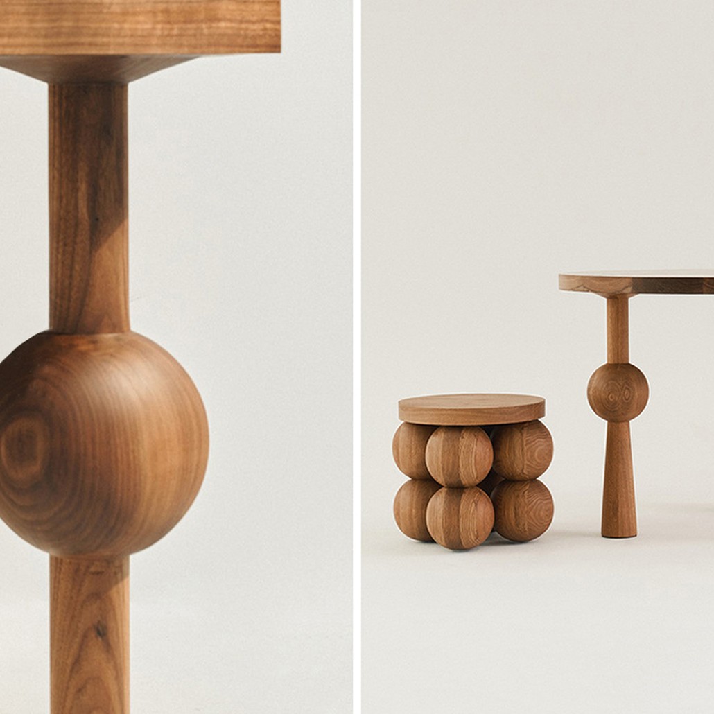 Круглый обеденный стол Keith Unique Shape Dining Table